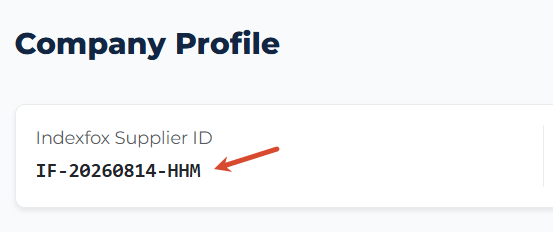 如何在网址中找到 Supplier ID
